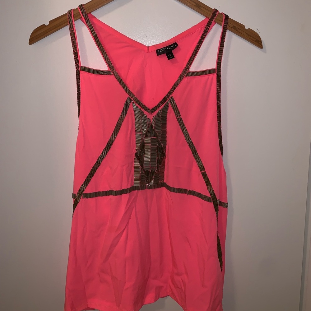 Top Shop Hot Pink Tank